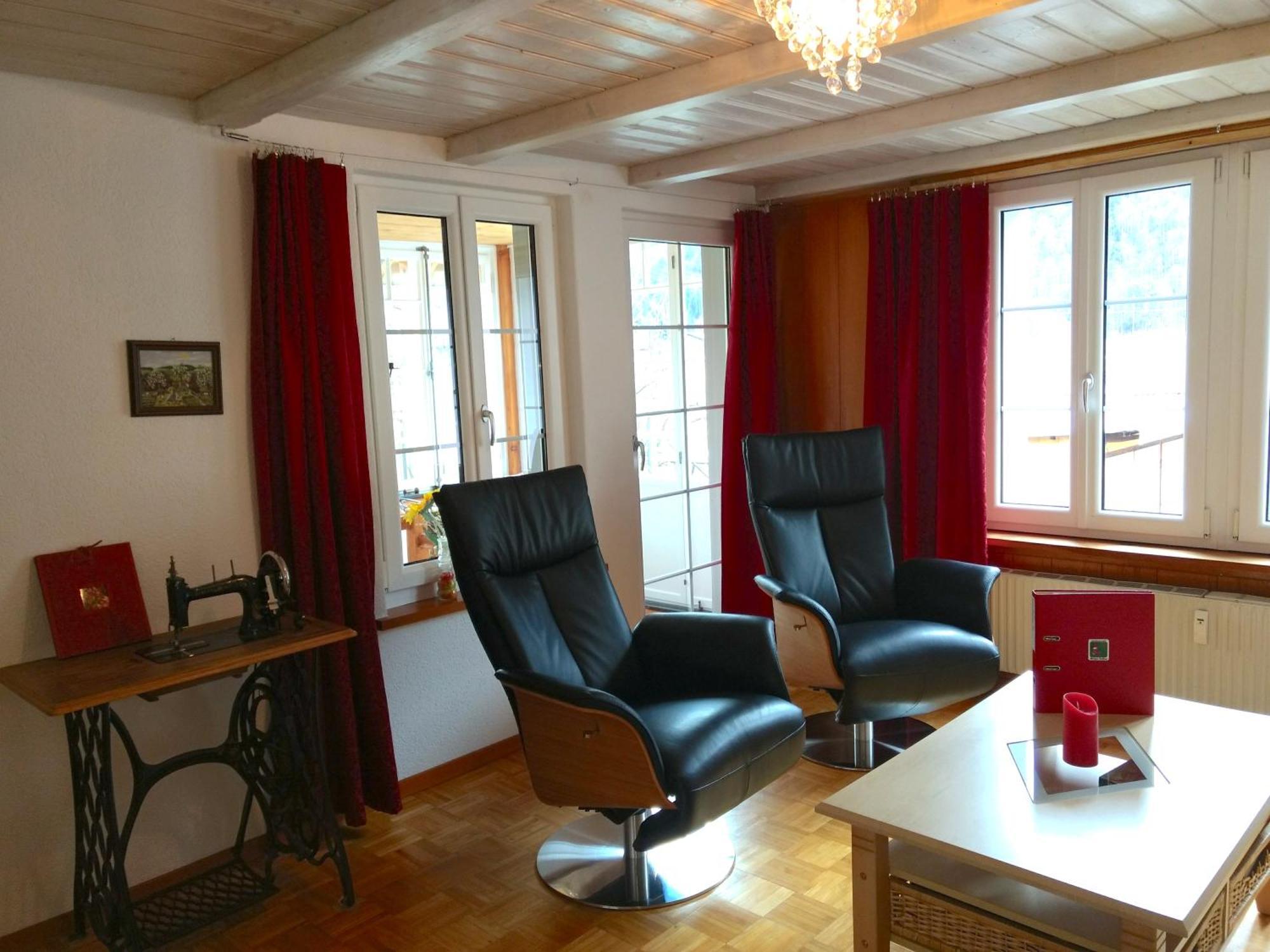 Mountain-Panorama Appartement Meiringen Kamer foto