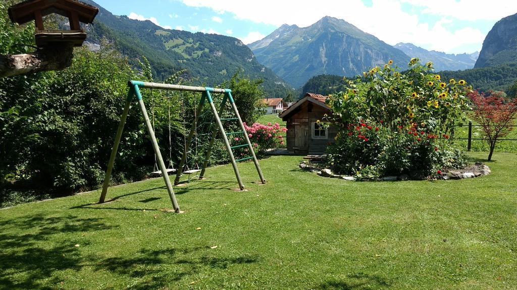 Mountain-Panorama Appartement Meiringen Buitenkant foto